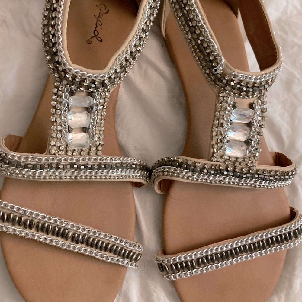Beautiful women’s sandals.